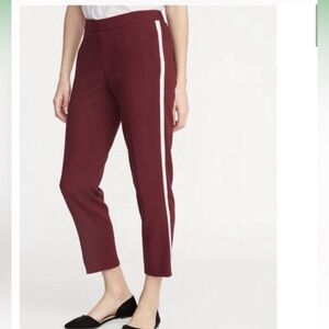 Old Navy Burgundy Tuxedo Pants with Pockets